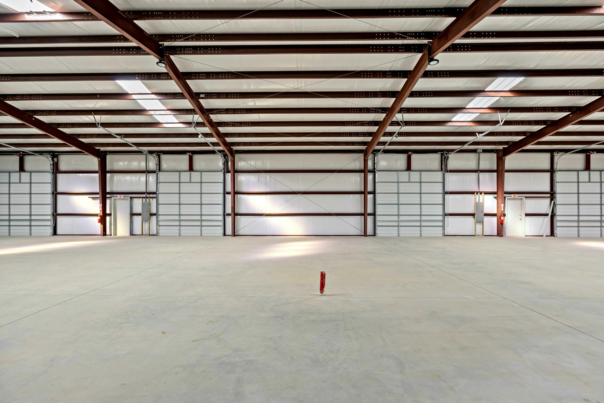 Commercial metal building at Waxahachie Business Park